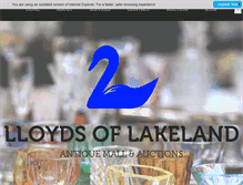 Tablet Screenshot of lloydslakeland.com